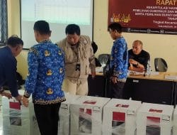 Rapat Pleno Rekapitulasi Penghitungan Suara Pilkada Serentak 2024 di Tanjungsari Berlangsung
