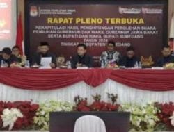 Ini Hasil Perolehan Suara Pilkada Serentak 2024 di Kabupaten Sumedang