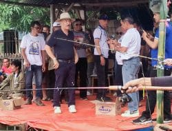 Kolam Ikan Bos Persib Di Tanjungsari Sumedang Diserbu Para Pemancing, Legenda Striker Persib Turut Hadir