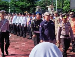 Polres Sumedang Gelar Apel Siaga Operasi Lilin Lodaya 2024, Fokus Utama Siaga Bencana