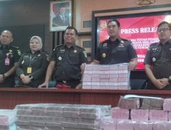 Kejari Sumedang Setorkan Rp 8,7 Miliar Uang Hasil Tindak Pidana Pencucian Uang Kasus Narkoba