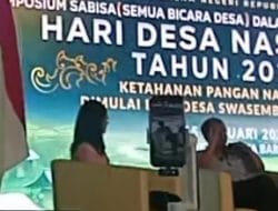 Rocky Gerung Jadi Narasumber Simposium Peringatan Hari Desa Nasional di Sumedang