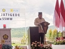 Presiden Prabowo Resmikan 26 Proyek Strategis Nasional Di Jatigede Sumedang