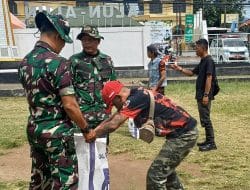 Forkopimcam Tanjungsari Lakukan Gerakan Pembersihan Alun-alun Untuk Salat Idul Fitri
