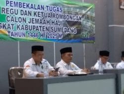 Persiapan Ibadah Haji: Kantor Kemenag Sumedang Berikan Pembekalan Karom dan Karu