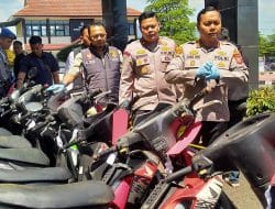 Polres Sumedang Ungkap 8 Pelaku Curat, Sebagian Pelaku Terpaksa Merasakan Tindakan Tegas Polisi