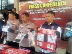 Penyalahgunaan Narkoba di Sumedang Sepanjang Maret-April: Belasan Pelaku Meringkuk di Mapolres Salahsatunya ASN