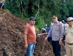 Forkopimcam Tanjungsari Gercep Tangani Bencana Pergeseran Tanah di Desa Kadakajaya Sumedang