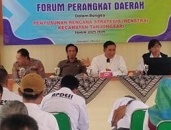 Camat Tanjungsari Ungkap Sejumlah Hambatan Laju Pembangunan Dalam Penyusunan Renstra 2025-2029