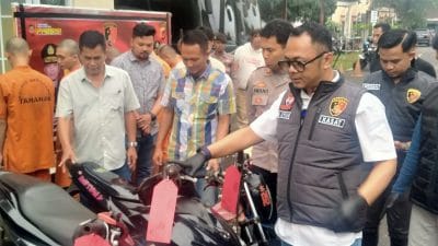 Tujuh orang diamankan Satreskrim Polres Sumedang Dalam Operasi Pekat II Lodaya 2025, Salah Satu Pelaku Dibawah Umur