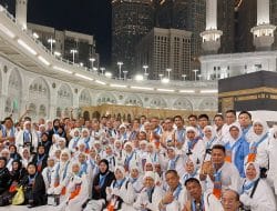 Jemaah Haji asal Sumedang Melaksanakan Umroh Sunat Miqat di At Tan’im dengan Lancar