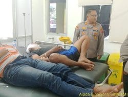 Kedapatan Mencuri Motor dan Pompa, Dua Terduga Pelaku Pencurian Berat di Paseh Sumedang Harus Dibawa ke RSUD Setelah Diamankan Warga