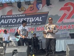130 Peserta Sumedang Auto Festival Vol. 2, di Acara HUT Bhayangkara ke 79 Berlangsung Meriah