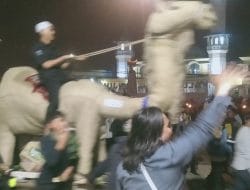 Berlangsung Meriah! MWC NU Kecamatan Tanjungsari Gelar Pawai Obor 1 Muharram 1447 Hijriah