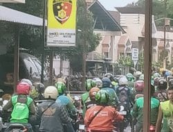 Ojol dan Opang Datangi Mapolres Sumedang di HUT Bhayangkara ke-79, Ada Apa?