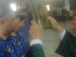 326 Pegawai Pemerintah Dengan Perjanjian Kerja (PPPK) di Lingkungan Pemda Sumedang Diambil Sumpah