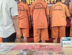 Polres Sumedang Ungkap Kasus Penipuan Kades Ciuyah Oleh 5 Oknum  Wartawan dan 2 Oknum LSM