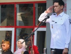 Peringatan Hari Anak Nasional ke 41 di SMPN 5 Sumedang, Wabup Fajar Pimpin Upacara