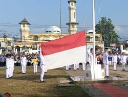 Upacara Peringatan Hari Kemerdekaan Republik Indonesia ke-80 di Kecamatan Tanjungsari Berlangsung Khidmat