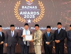 Pemkab dan BAZNAS Sumedang Raih Dua Penghargaan Diajang BAZNAS Award 2025
