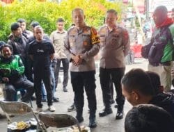 Upaya Preventif Tragedi Demo di Jakarta, Kapolres Sumedang Silaturahmi Bersama Komunitas Ojol Jatinangor