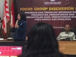 KPU Sumedang Gelar FGD Bahas Teknologi Informasi Berkaitan Dengan Pemungutan, Perhitungan dan Rekapitulasi