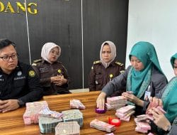 Luar Biasa, Kejari Sumedang Kembali Pulihkan Keuangan Negara Dari Uang Pengganti Kasus Tipikor Puskesmas Cisitu Rp 801 Juta