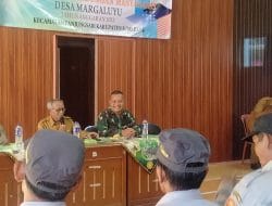 Satlinmas Desa Margaluyu Dilatih Siaga Perubahan Iklim dan Aktifkan Kembali Siskamling