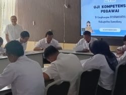 Uji Kompetensi Pegawai Disdukcapil Sumedang Digelar Dalam Upaya Tingkatkan Kualitas Pelayanan Publik