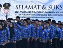 5.408 PPPK Paruh Waktu di Pemkab Sumedang Terima SK Pengangkatan Dalam Upacara HUT Korpri ke-54