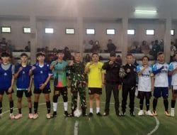 Turnamen Futsal Antar SPPG Hari Juang TNI AD ke-80 Dibuka Danramil Tanjungsari