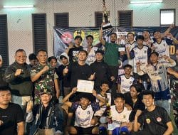 SPPI Kecamatan Tanjungsari Sukses Gelar Turnamen Futsal Antar SPPG Dalam Rangka Hari Juang TNI AD ke-80