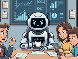 Rekan Kerja Baru Anda Bisa Bahasa Kalbu? Tips Survive di Kantor Saat Robot AI Mulai “Caper” ke Bos!