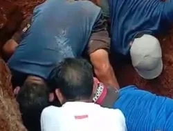Longsor Cisempur 2 Orang Berhasil Selamat, 4 Orang Dalam Pencarian