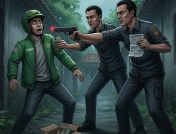 Polisi Gadungan di Jatinangor Ringkus Driver Ojol: Modus Paket Kaus Kaki dan Senpi Mainan