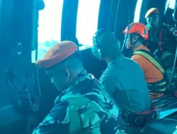 Tim SAR Temukan Pesawat ATR 42-500 di Puncak Bukit Bulusaraung Pangkep