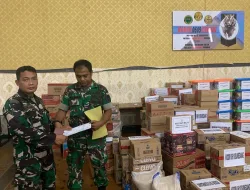 Gerak Cepat, Koramil Tanjungsari Salurkan Bantuan untuk Korban Bencana Cisarua