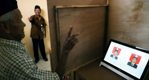 Simulasi Pilkades Digital di Indonesia