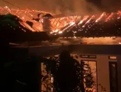 Api Hanguskan Rumah di Tanjungsari Sumedang, Kerugian Tembus Rp350 Juta