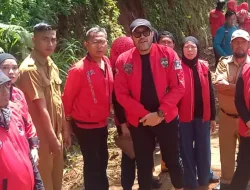DPC PDI Perjuangan Sumedang Desak Relokasi Warga dan Perbaikan Drainase Pasca Longsor Mekar Rahayu