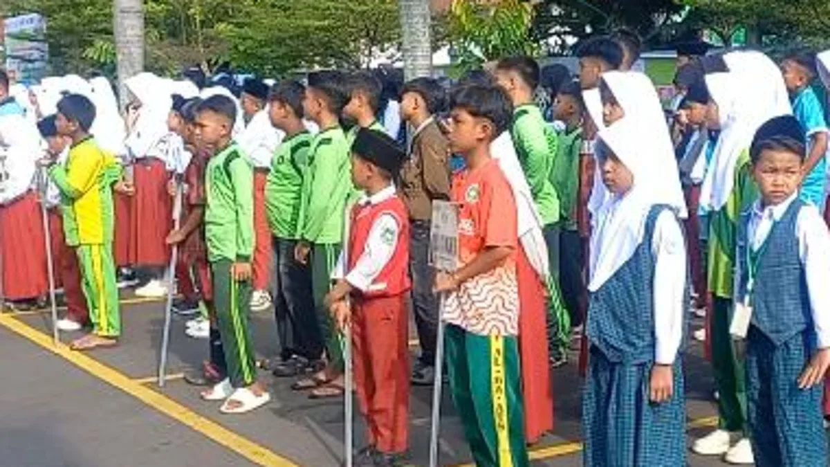 Ribuan siswa Madrasah Ibtidaiyah di Sumedang ikuti KOSM 2026