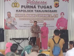 Pengabdian Tuntas, Kompol Nanang Supiryanto Resmi Purna Tugas dari Polsek Tanjungsari