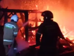 Kandang Domba di Tanjungsari Ludes Terbakar, Api Nyaris Hanguskan Pemukiman Warga