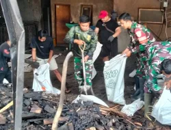Lumpuh Akibat Kebakaran, TNI dan Warga Bahu-Membahu Bangkitkan Pabrik Tahu di Pamulihan