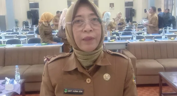 Kepala KCD Pendidikan Wilayah VIII Jawa Barat, Santy Kurnia Dewi,