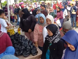 Warga Sumedang Serbu Gerakan Pangan Murah (GPM) di MPP, Jelang Idul Adha