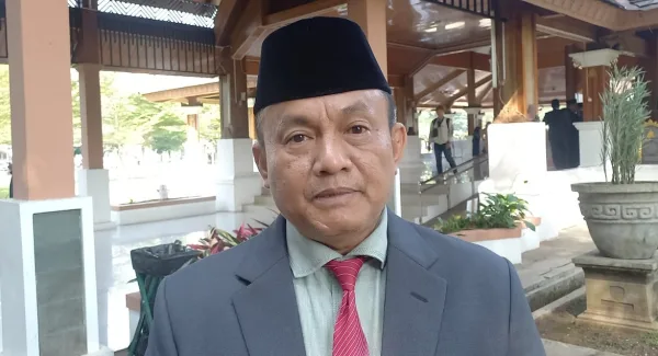 Pelaksana Tugas (Plt.) Kepala Badan Kesatuan Bangsa dan Politik (Kesbangpol Sumedang), Asep Rahmat Hidayat