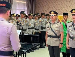Kapolres Sumedang Pimpin Sertijab Kapolsek Tanjungsari dan Kasat Samapta