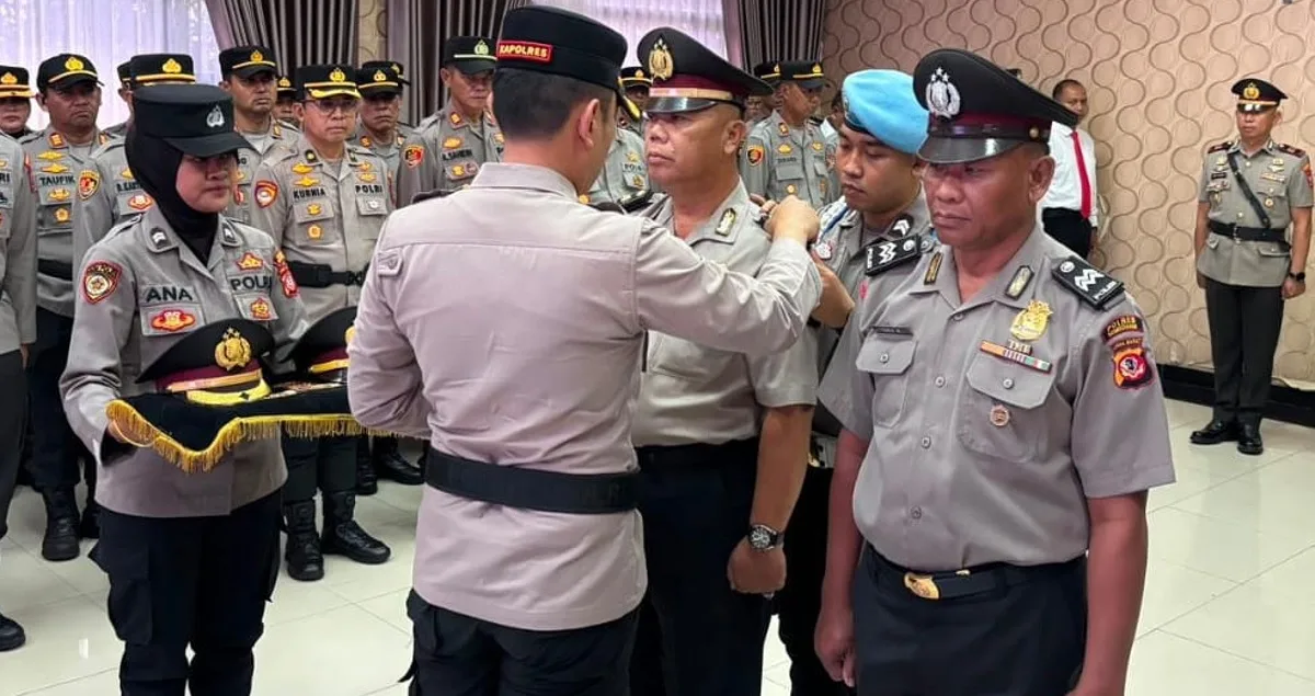 AKP Hedi Kusdianto, kini menjabat sebagai Kasat Samapta Polres Sumedang menggantikan AKP Asep Kusmana yang kini sebagai Kapolsek Tanjungsari