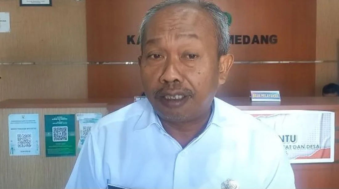 Kepala Dinas Pemberdayaan Masyarakat dan Desa (DPMD) Kabupaten Sumedang, Widodo Heru Prasetyawan